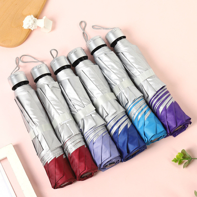 Promoción Regalo Paraguas a prueba de viento con diseños personalizados Impresión y protección UV