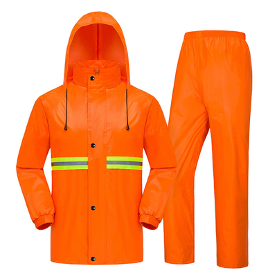 Camino al aire libre impermeable impermeable con impermeable reflejante personalizado