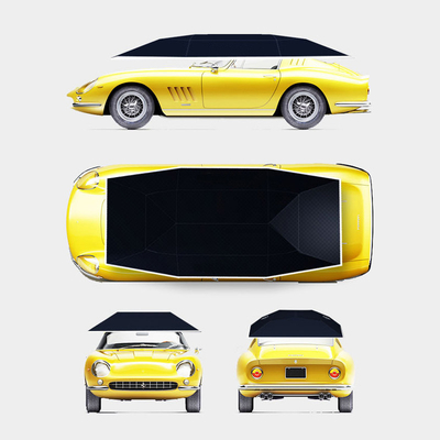Paraguas para automóviles multifunción a prueba de viento carpa automática portátil para el exterior carpa a prueba de UV sombreador