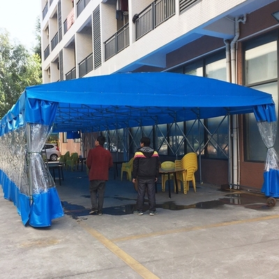 Impresión personalizada para eventos al aire libre tienda de estiramiento de empuje y tira para aparcamiento fácil