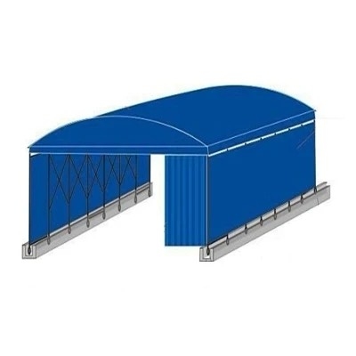 Cuadro de acero galvanizado Tienda de exterior móvil y plegable para una larga vida útil de 10 años