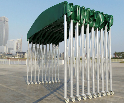 Alféizar retráctil para actividades al aire libre Tarpaulin Instalación al aire libre Alféizar móvil