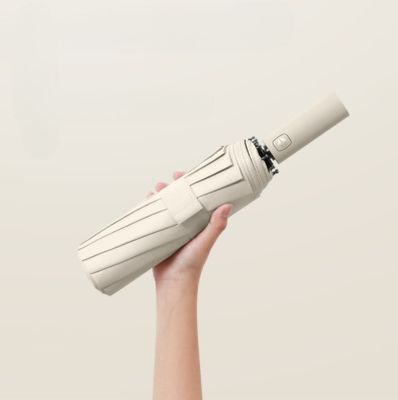 Protección UV Paraguas automático de protección solar con 106 cm de diámetro abierto y diseño plegable