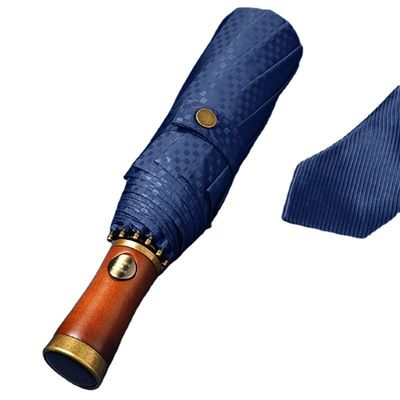 Logotipo personalizado Publicidad Paraguas Doble A prueba de viento Un clic Abierto y amigable para viajar