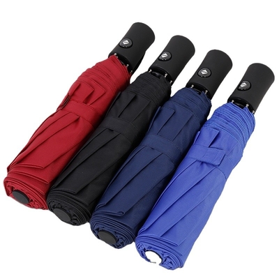 Protección contra los rayos UV 3 veces paraguas abiertos automáticos en color personalizado para cualquier clima