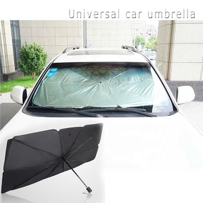 Paraguas de parabrisas para automóviles y sombrillas plegables de protección UV con tela de nylon de 190T