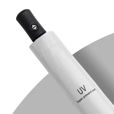 Logotipo personalizado 8K 21 pulgadas sombrillas plegables totalmente automáticas para promoción de verano