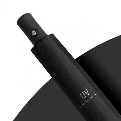 Logotipo personalizado 8K 21 pulgadas sombrillas plegables totalmente automáticas para promoción de verano