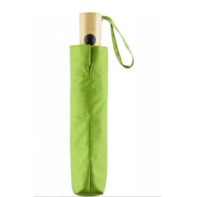 Costillas de fibra de vidrio de acero Personalizado Automático RPET Paraguas con logotipo de impresión personalizado