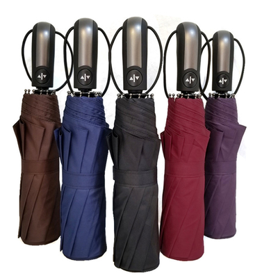 Control de recubrimiento de caucho, portátil, de viaje automático, compacto, con sombrilla plegable para lluvia para adultos.