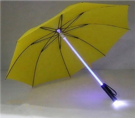 23 pulgadas 8K LED Light Up Paraguas con 105 cm de diámetro abierto y tela de Pongee de secado rápido