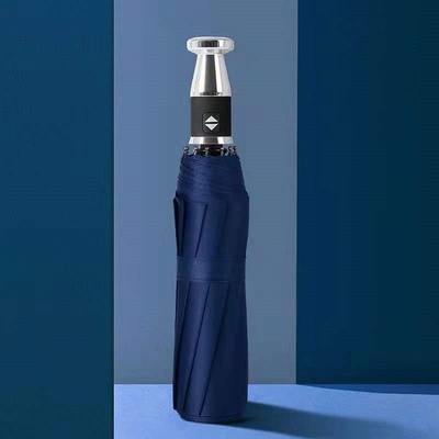 190T Tejido de nylon lujoso mango de oro Rolls Royce Paraguas para hombres 23 pulgadas * 10k