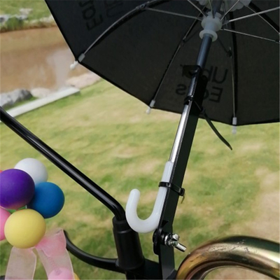 Diseño minimalista Paraguas para motocicleta Protección contra el sol y la lluvia para automóviles eléctricos