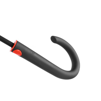 Diseño minimalista Todo en 1 8 Cuadro de paraguas de hueso con cinturón de codo recto de fibra de vidrio