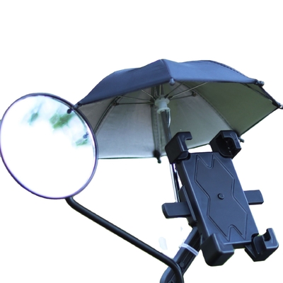 Paraguas de protector solar para automóviles de 8k 5 pulgadas con soporte multifuncional y diseño a prueba de agua