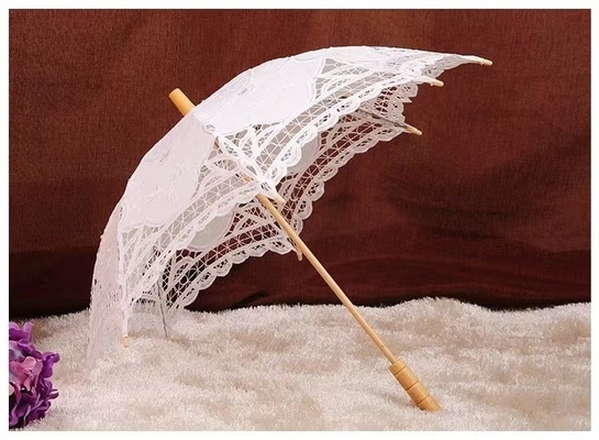 Costillas de fibra de vidrio Paraguas de moda para la ceremonia de boda Pantalones Para favores de boda Paraguas