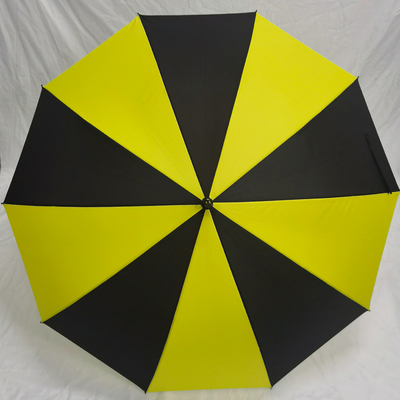 Paraguas de golf a prueba de viento con logotipo personalizado y diámetro abierto de 130 cm