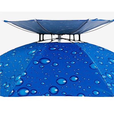 Sombrero de sombrero de pesca de doble capa para actividades de senderismo y playa