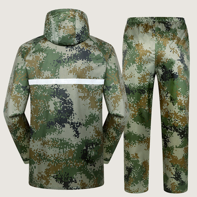 Protección del trabajo al aire libre impermeable y pantalones de camaflete de selva para adultos