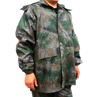 Protección del trabajo al aire libre impermeable y pantalones de camaflete de selva para adultos