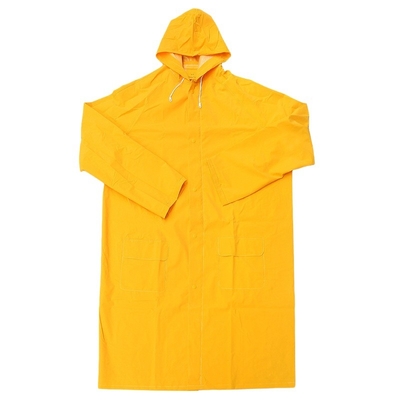 OXFORD CLOTH Camiseta de lluvia amarilla para adultos de PVC poliéster