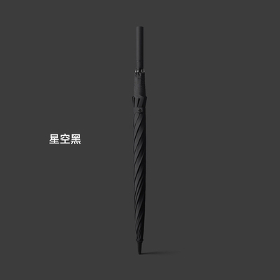 Gran sombrilla para golf para hombres con doble dosel 8K de fibra de mango largo y logotipo personalizado