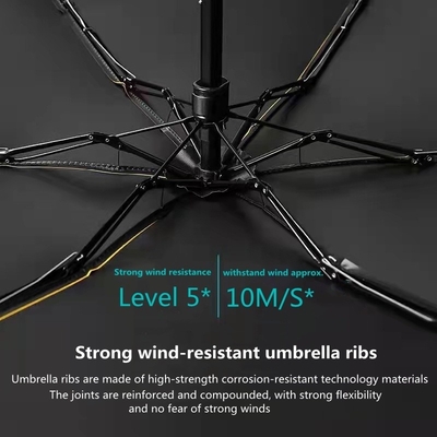 X503 Ultraligero Mini Paraguas Seis Dobles Portátil para Protección UV y Portabilidad