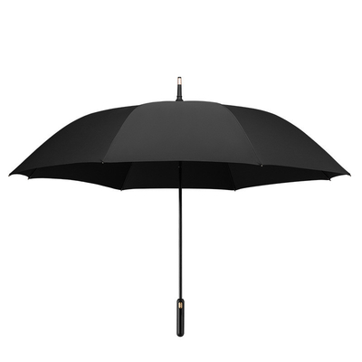 Paraguas de golf especial para dos personas con resistencia a las tormentas de fibra completa y logotipo personalizado