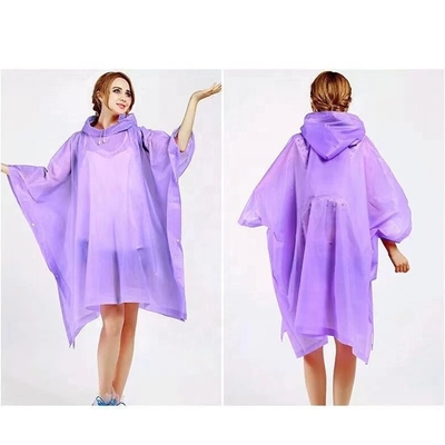 Viajes Caminata Equipo de lluvia Abrigos de lluvia amarillos Para adultos Poncho conveniente Vestidos de lluvia para una persona