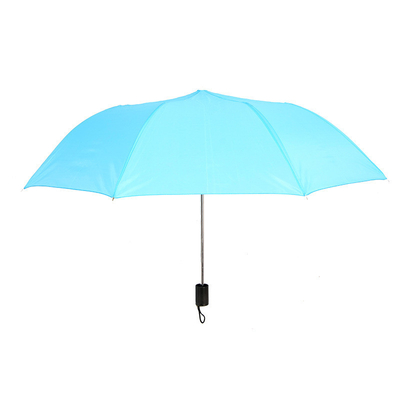 Promoción del mercado 2 plegado a prueba de viento y lluvia Logotipo personalizado Paraguas de protección solar