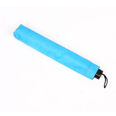 Promoción del mercado 2 plegado a prueba de viento y lluvia Logotipo personalizado Paraguas de protección solar
