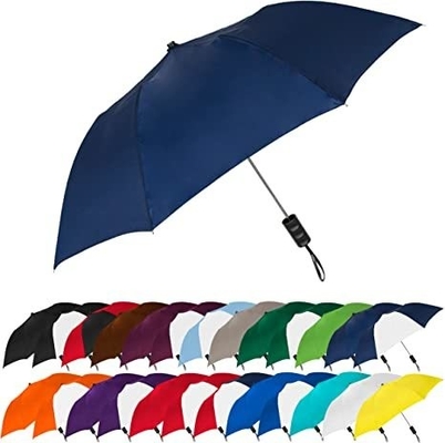 Suministro exclusivo 23'*6k Función Todo en 1 Stock de lluvia Lote 2 Paraguas plegable en forma de arco