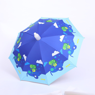 Estilo de diseño minimalista Paraguas para niños Logotipo personalizado Equipo de lluvia para niños Niñas