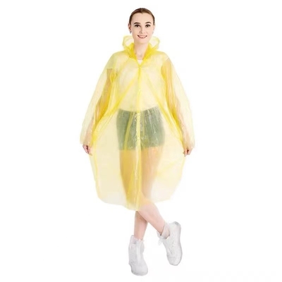 Revestimiento de lluvia desechable para viajes al aire libre durante la temporada de lluvias