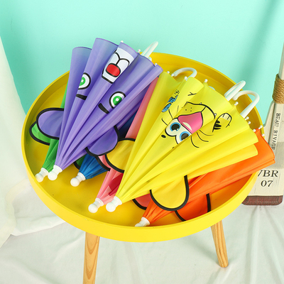Paraguas ligeros para niños y niñas en la escuela primaria Diseño creativo de dibujos animados