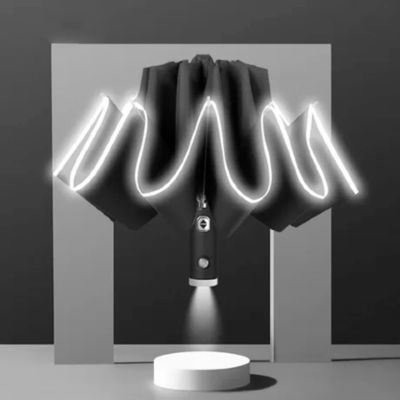 3 plegables para negocios con paraguas invertidos para automóviles Ideal para tiendas de regalos y compradores comerciales