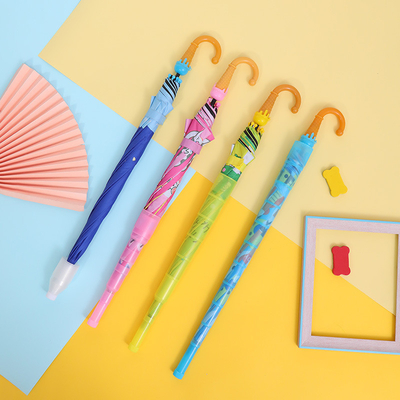 Estilo minimalista Publicidad personalizada Paraguas para niños con protector solar y apertura automática