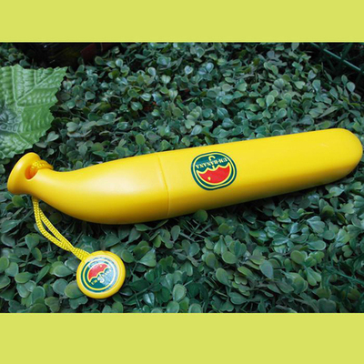 Control manual Paraguas de plátano para niños Diseño de nubes lindas y marco de aleación duradero