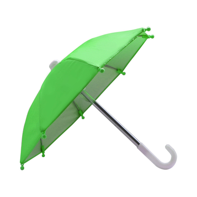 Mini paraguas de poliéster para entrega de alimentos Diámetro abierto &lt; 90 cm Bloque solar impermeable