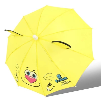 Color personalizado Estilo de diseño lindo Niños Paraguas 3D de animales para niños para viajes de bodas