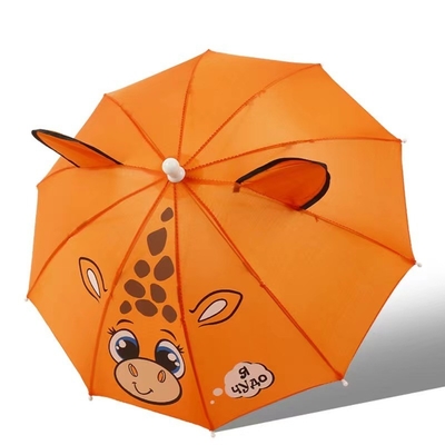 Diseño de marco 3D único Paraguas para niños con todo en una función y mango de plástico