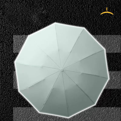 Eje de metal 10K Inverso Sombrinha Impermeable Paraguas Conjunto de regalos corporativos Logotipo personalizado