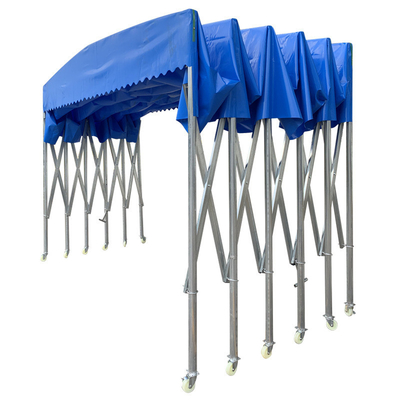Cuadro de acero galvanizado empujar y tirar garaje plegable cochera para lavado de coches impermeable