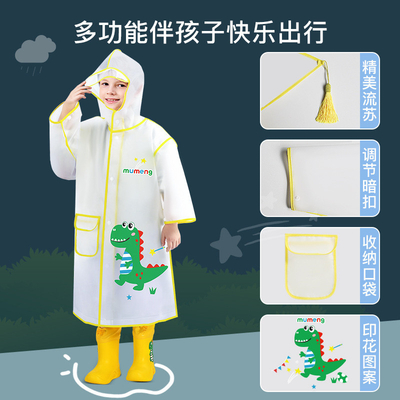 Color personalizado Abrigos de lluvia para niños Ropa impermeable para niños para días lluviosos