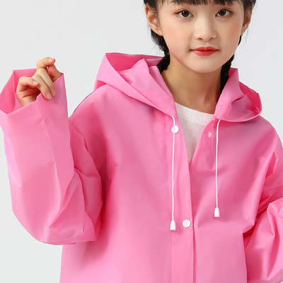Abrigos de lluvia para niños de poncho no desechables con impresión personalizada