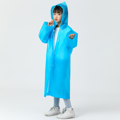 Abrigos de lluvia para niños de poncho no desechables con impresión personalizada