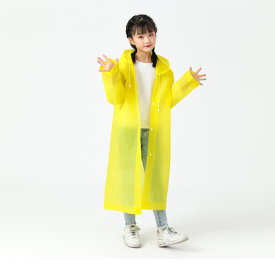 Abrigos de lluvia para niños de poncho no desechables con impresión personalizada