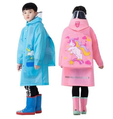 Abrigos de lluvia de una pieza para niños de tela 100% EVA Ideal para viajes y actividades al aire libre