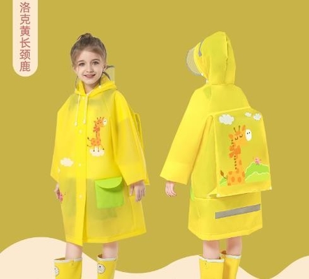Abrigos de lluvia de una pieza para niños de tela 100% EVA Ideal para viajes y actividades al aire libre