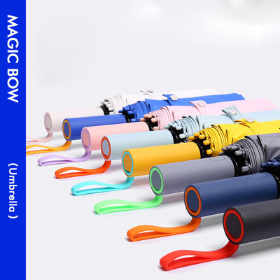 Protección UV 72 costillas 3 sombrillas plegables con colores contrastantes y logotipo personalizado